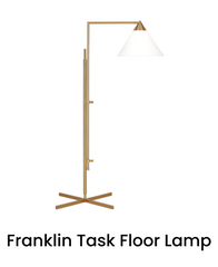 Franklin Task Floor Lamp by Visual Comfort Studio