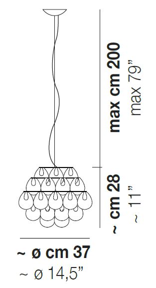 Giogali Pendant Light Small