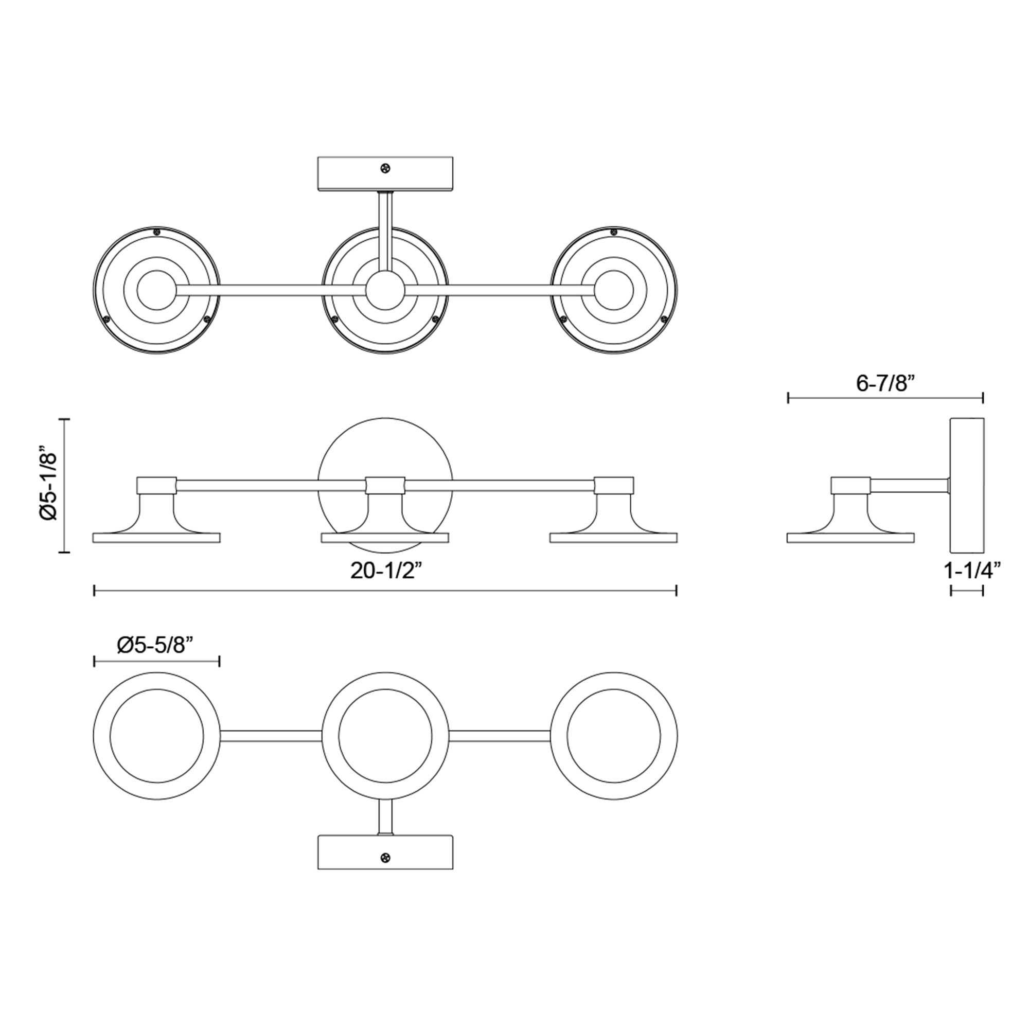 Issa Vanity Light Specifications