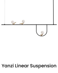 Yanzi Linear Suspension by Artemide