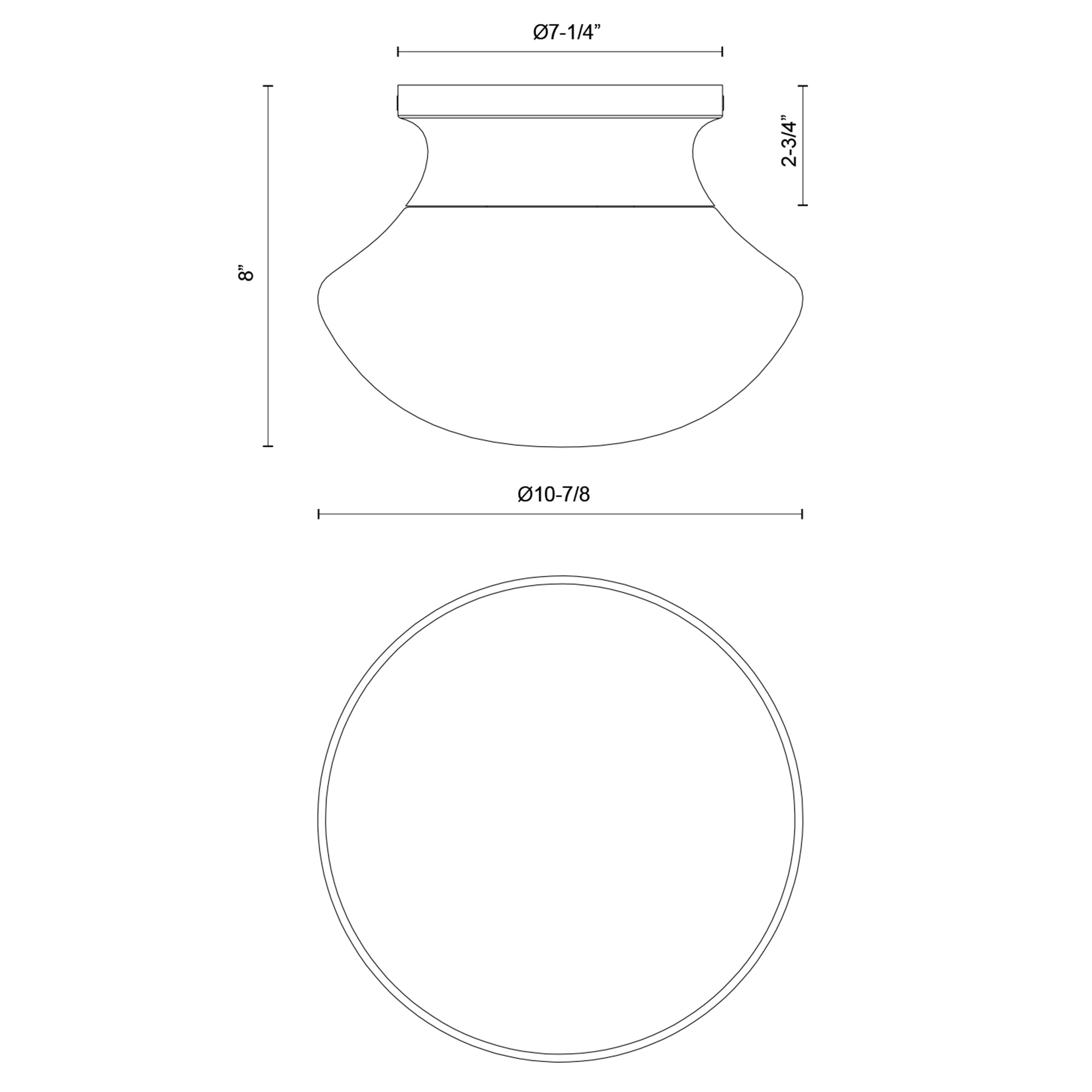 Marcel Ceiling Light Specifications