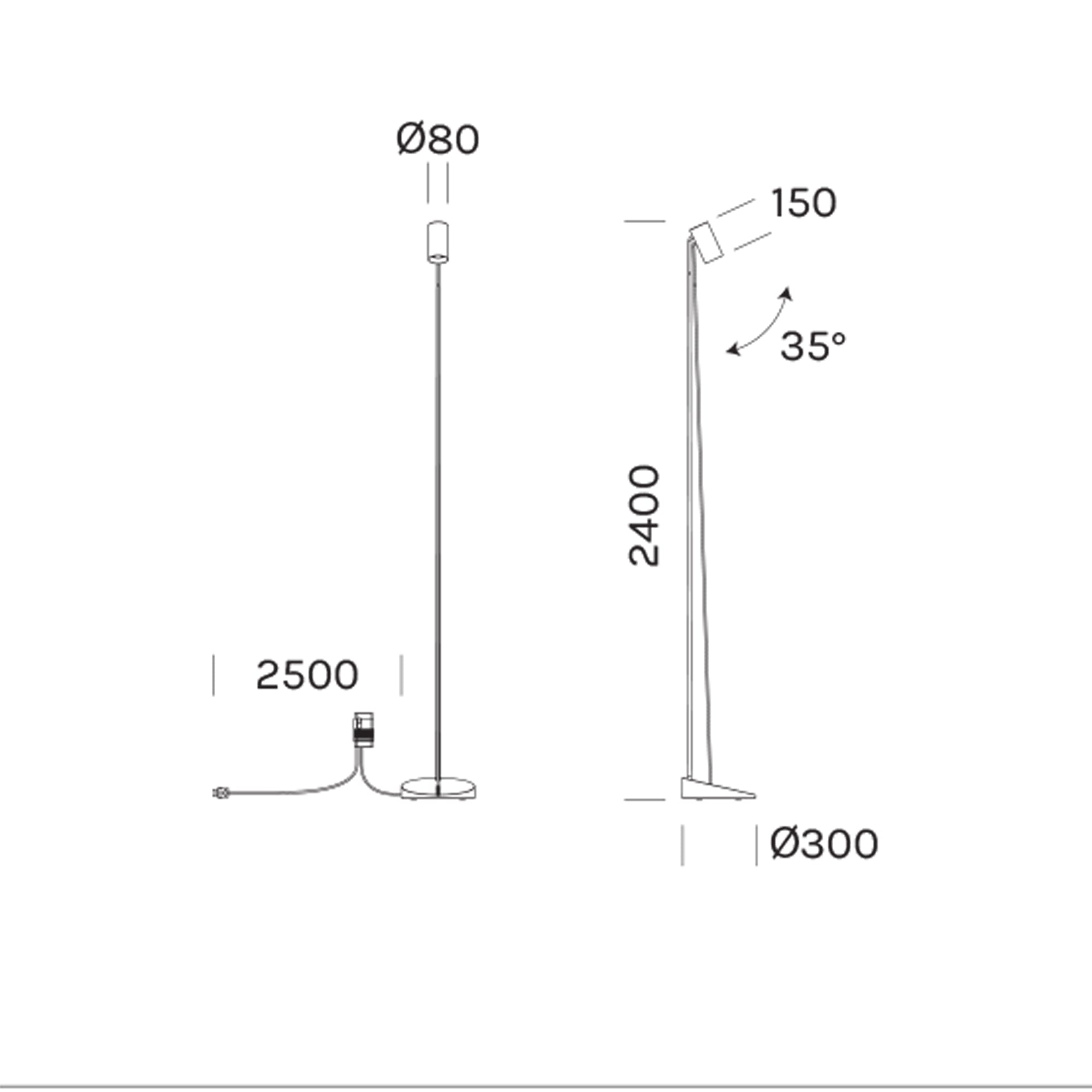 Boom Floor Lamp Specification Banner - Medium