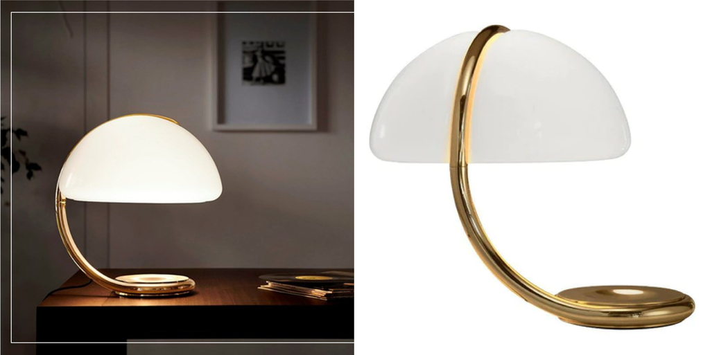 Serpente Table Lamp By Martinelli Luce