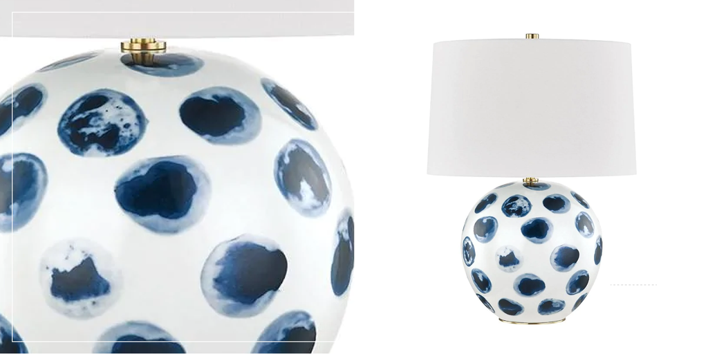 Blue Point Table Lamp