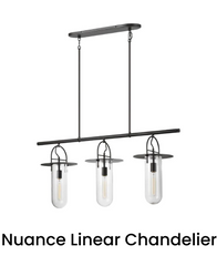 Nuance Linear Chandelier by Visual Comfort Studio