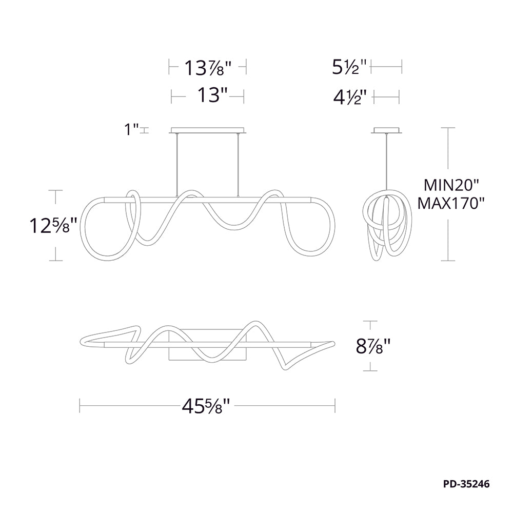 Tightrope Linear Suspension Specifications