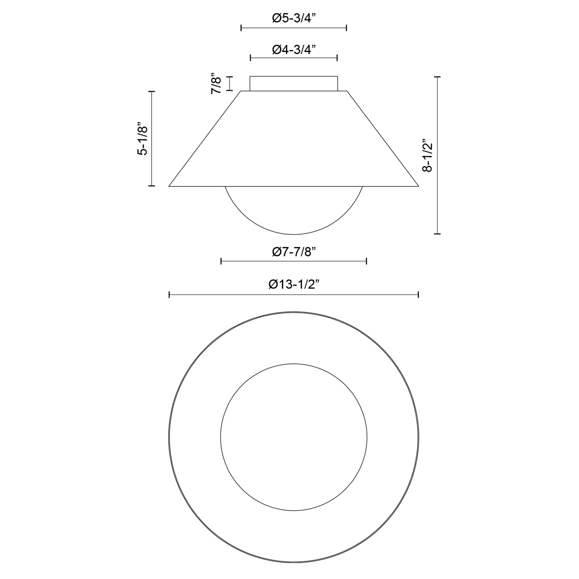 Remy Ceiling Light Specifications