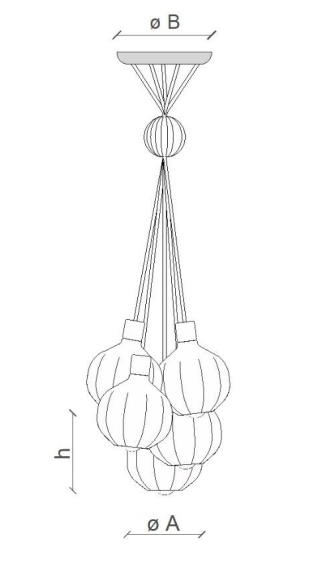 Afoxe 2656 Multilight Suspension Specifications