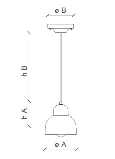 Berimbau Pendant Light Specification