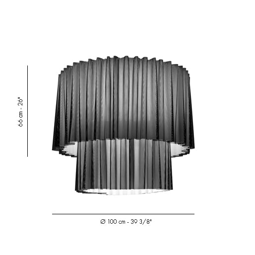 Skirt Medium 1002 Ceiling Light Specifications