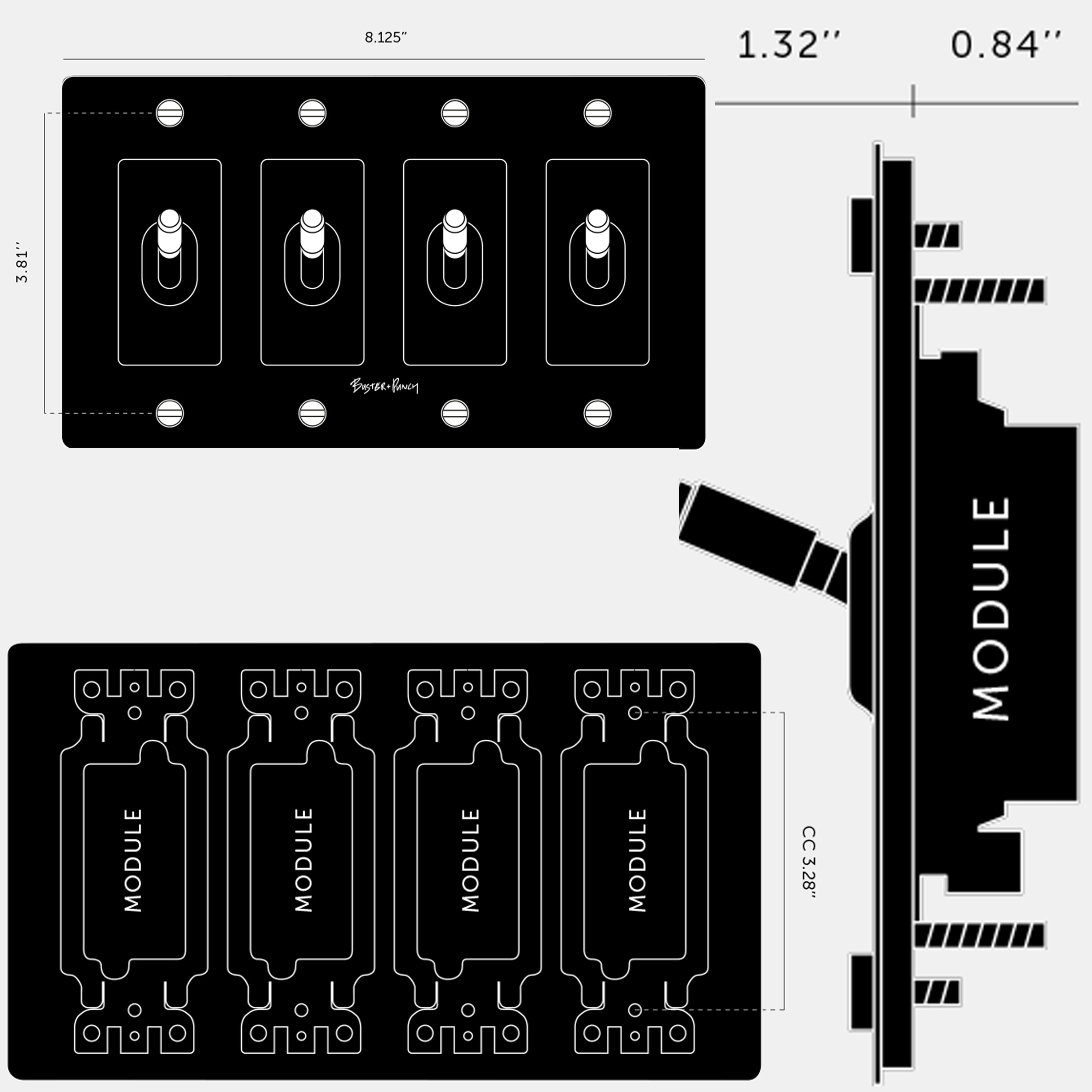 Specification Banner 4G Toggle Switch