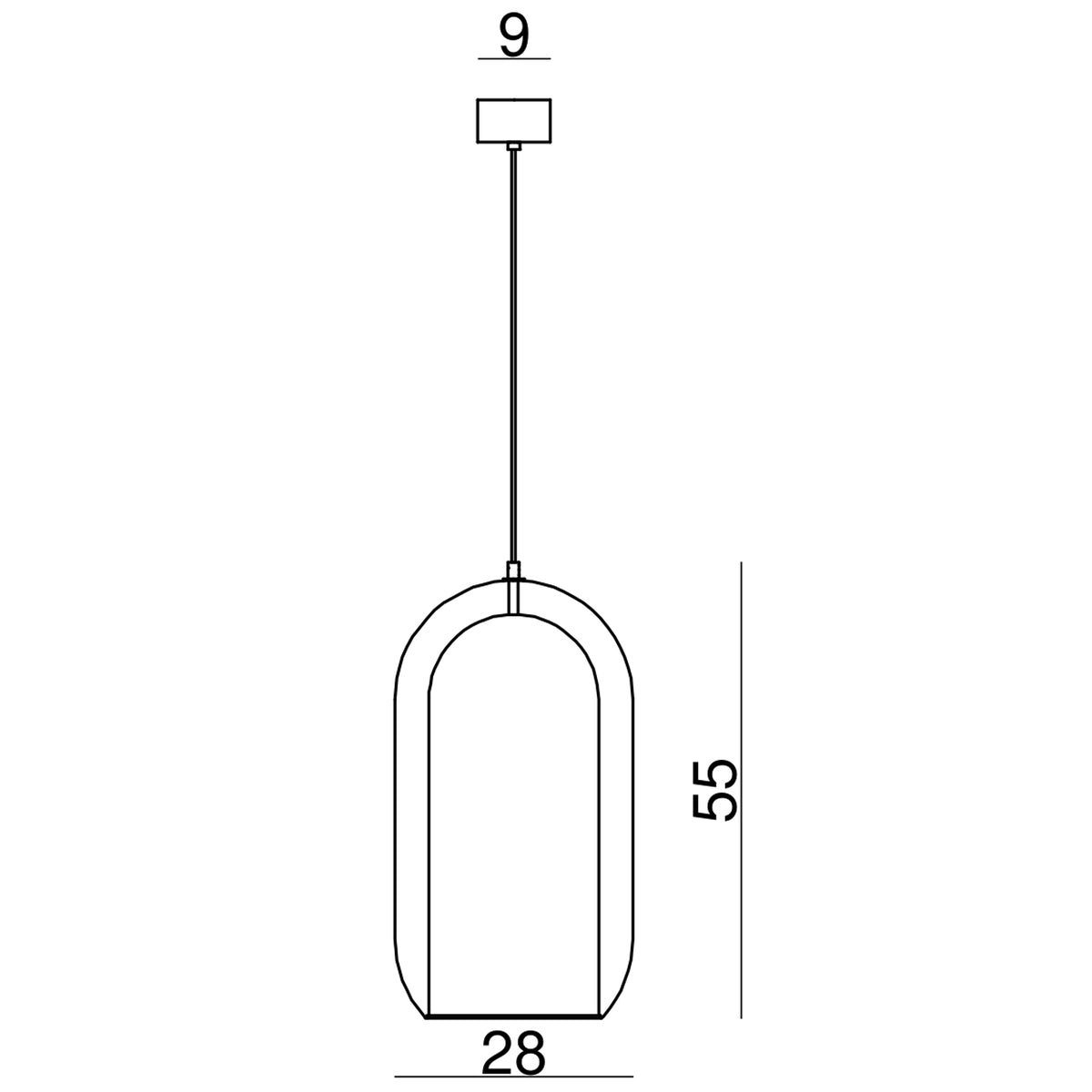 Specification Banner Aeron Pendant Light - Extra Large