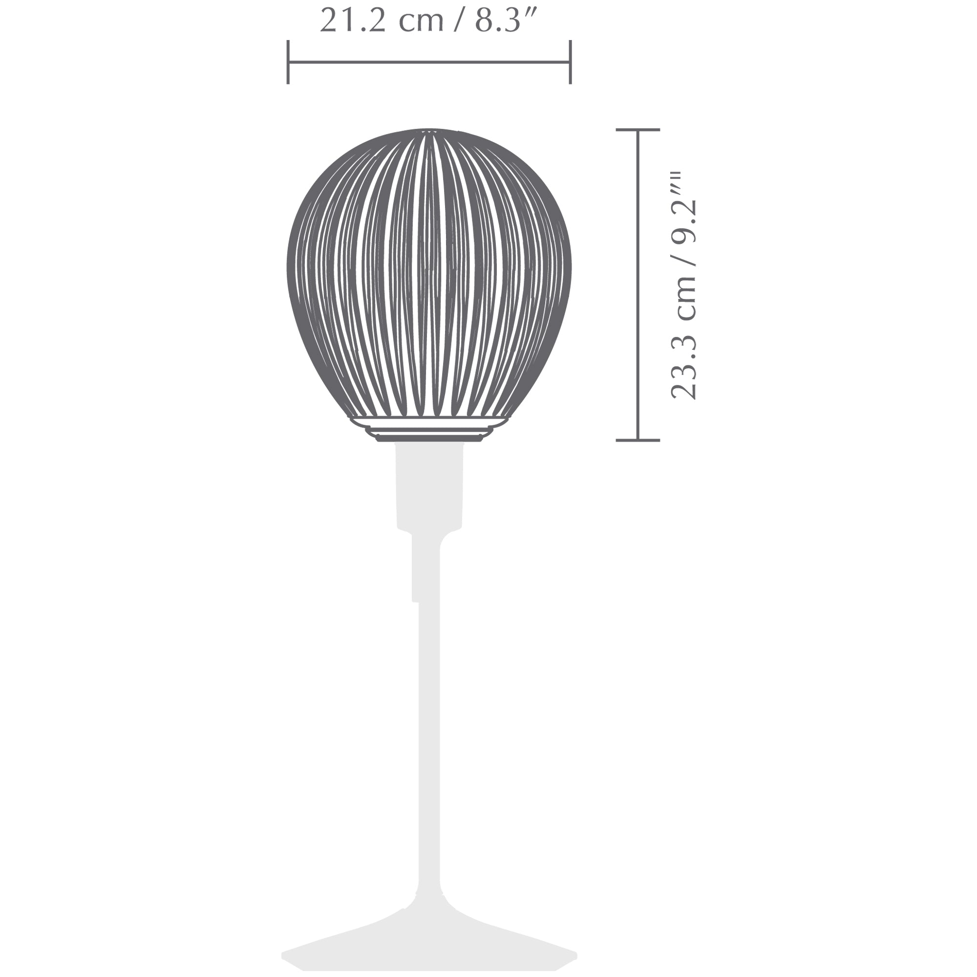 Specification Banner Around the World Floor Lamp Small