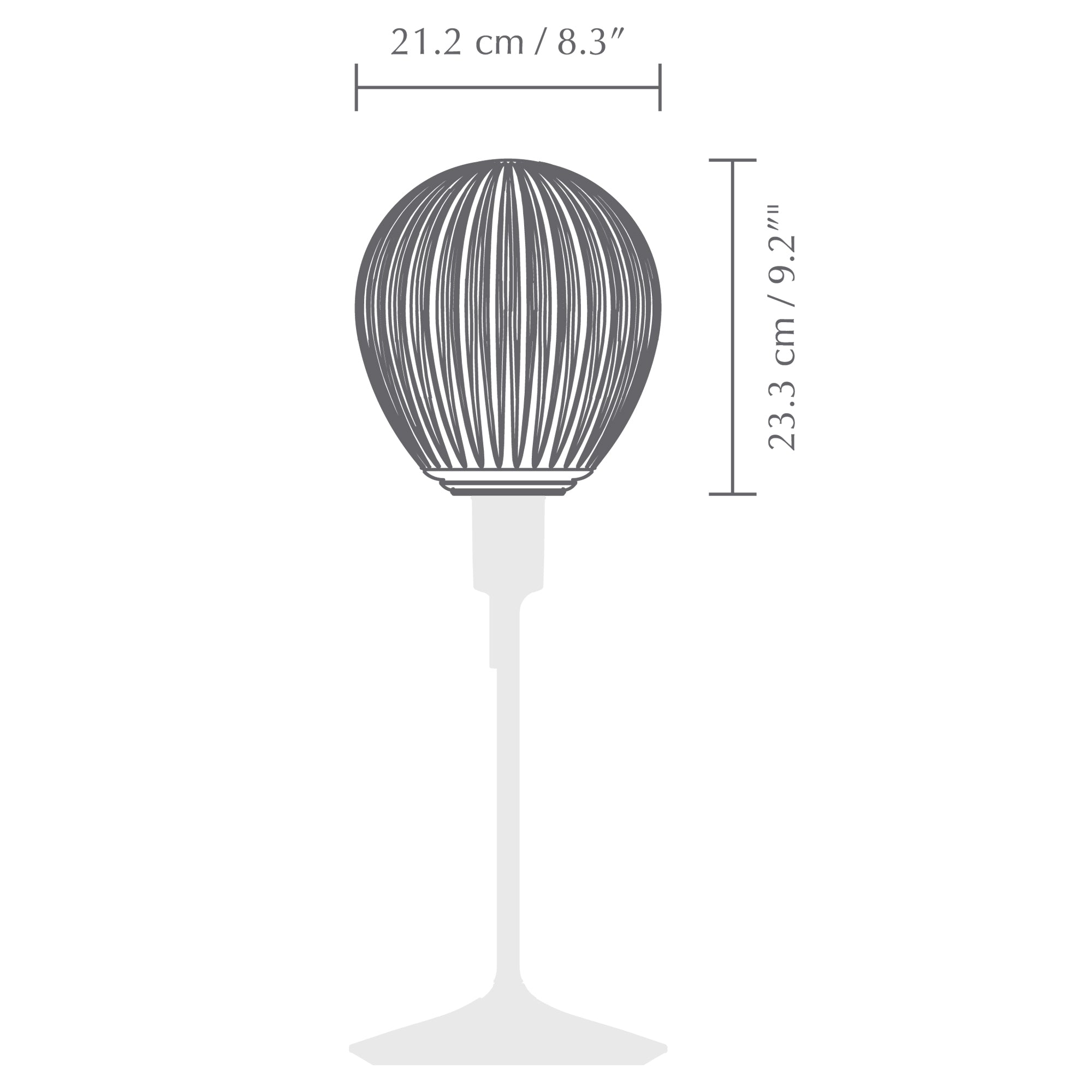 Specification Banner - Small - Around the World Table Lamp