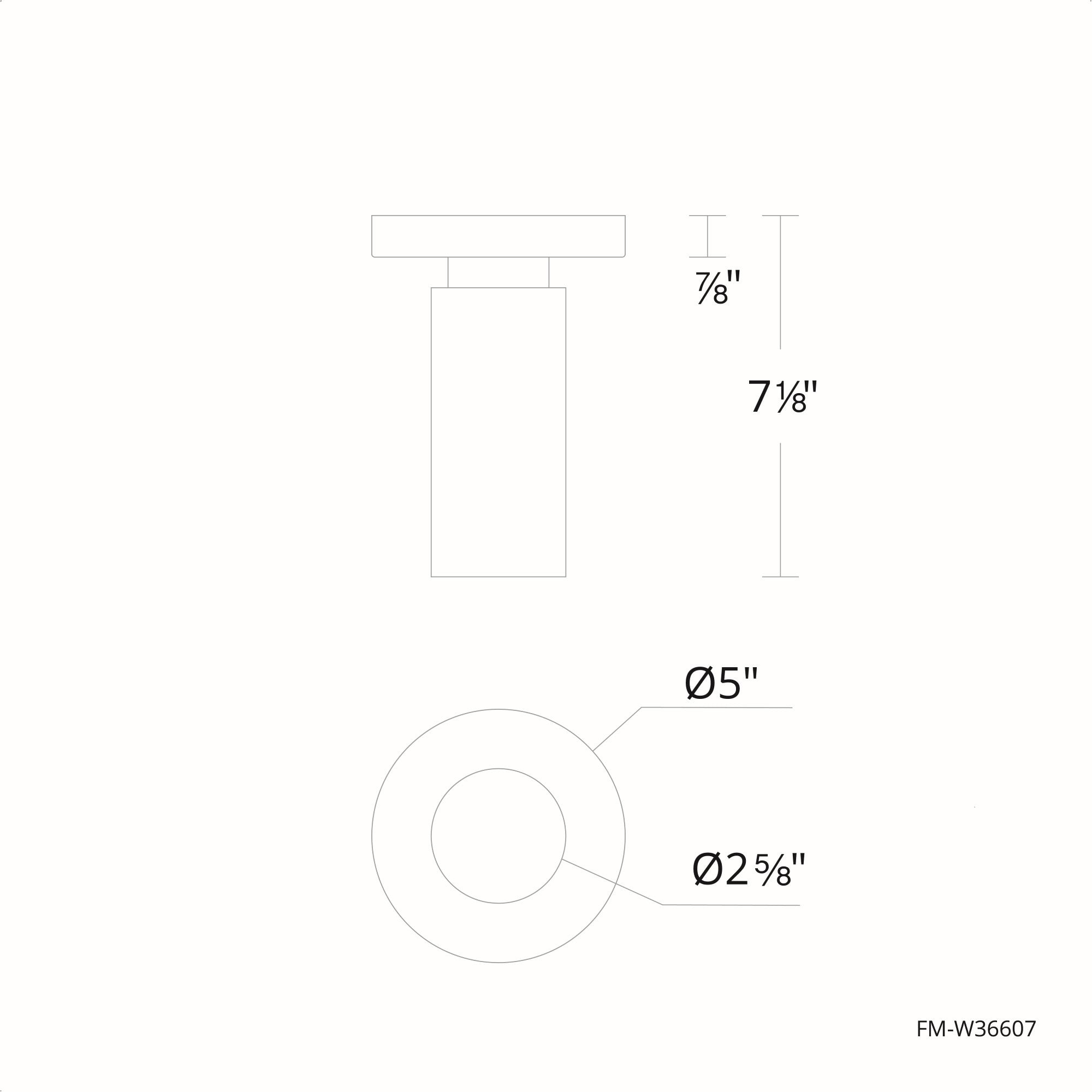 Specification Banner Caliber Outdoor Ceiling Mount