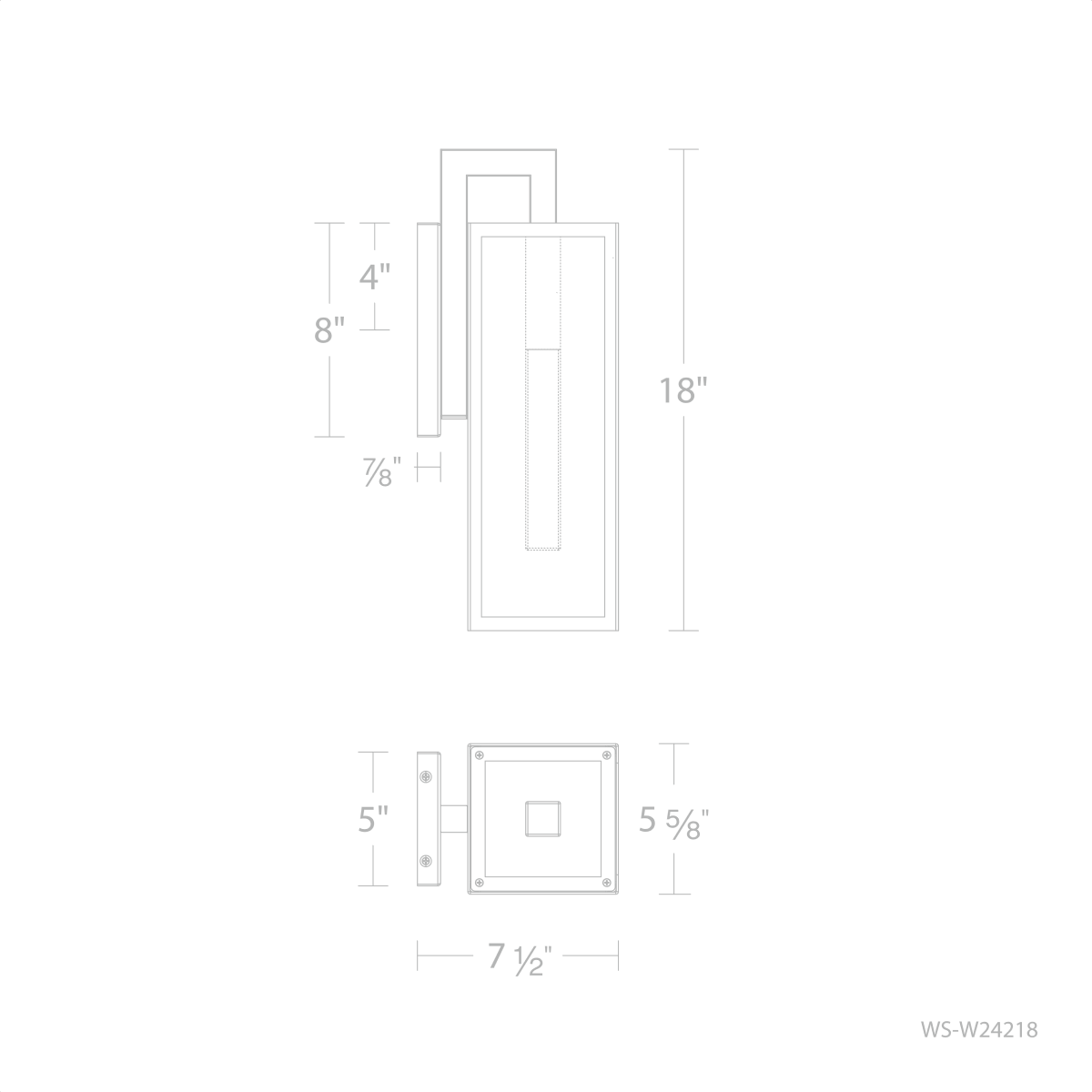 Specification Banner - Medium- Cambridge Outdoor Wall Light