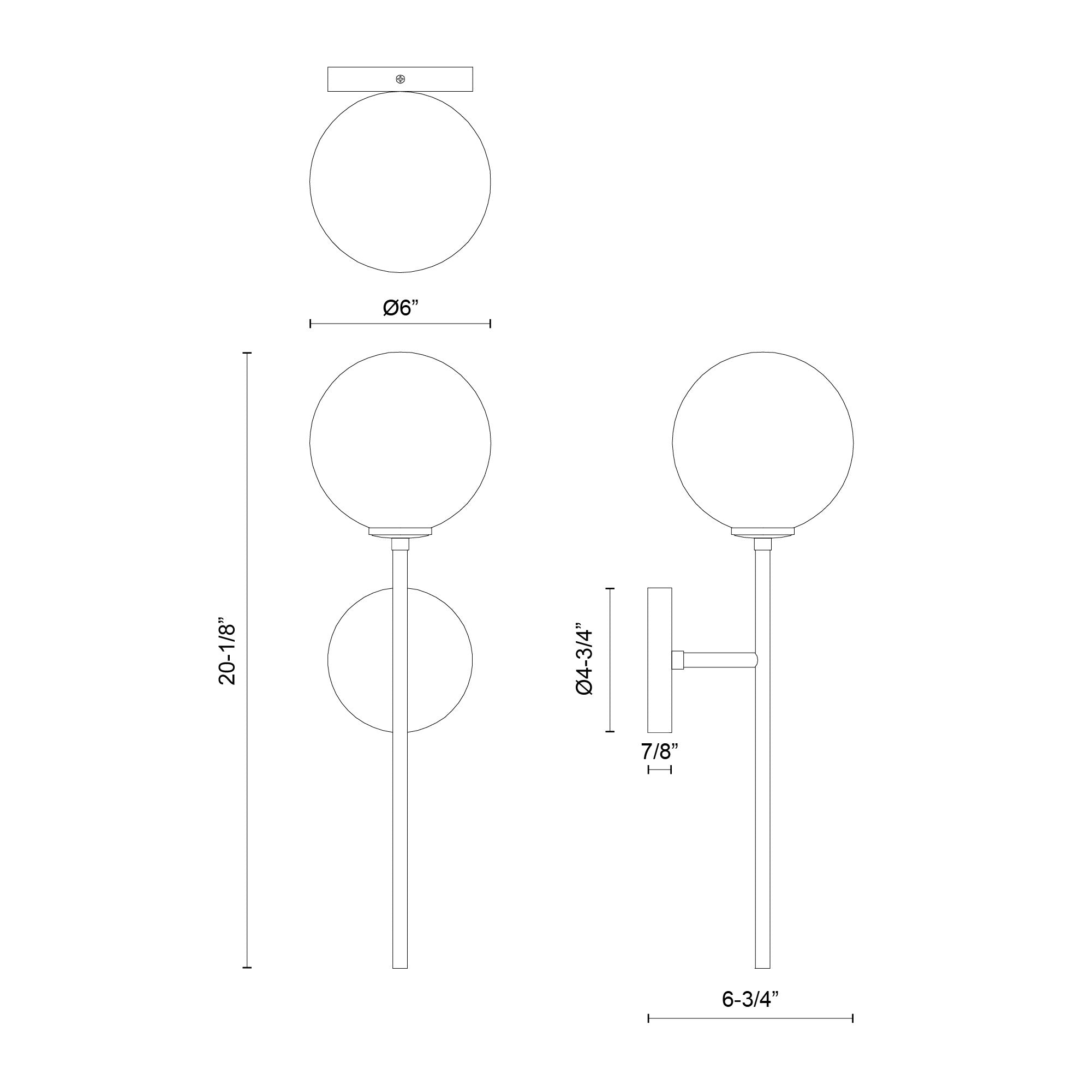 Specification Banner - 1 Light - Cassia Wall Lamp