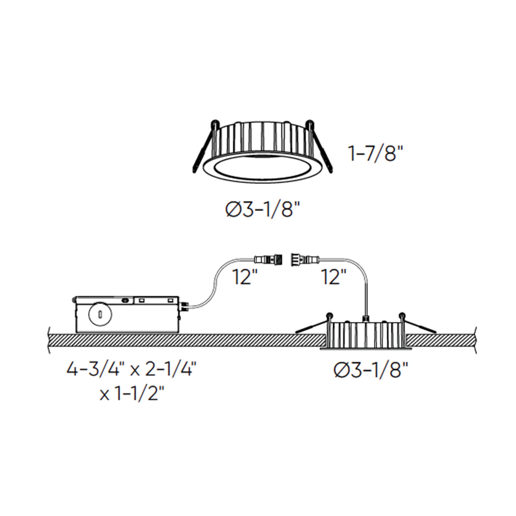 Specification Banner DRR2-CC-2” Regressed Panel