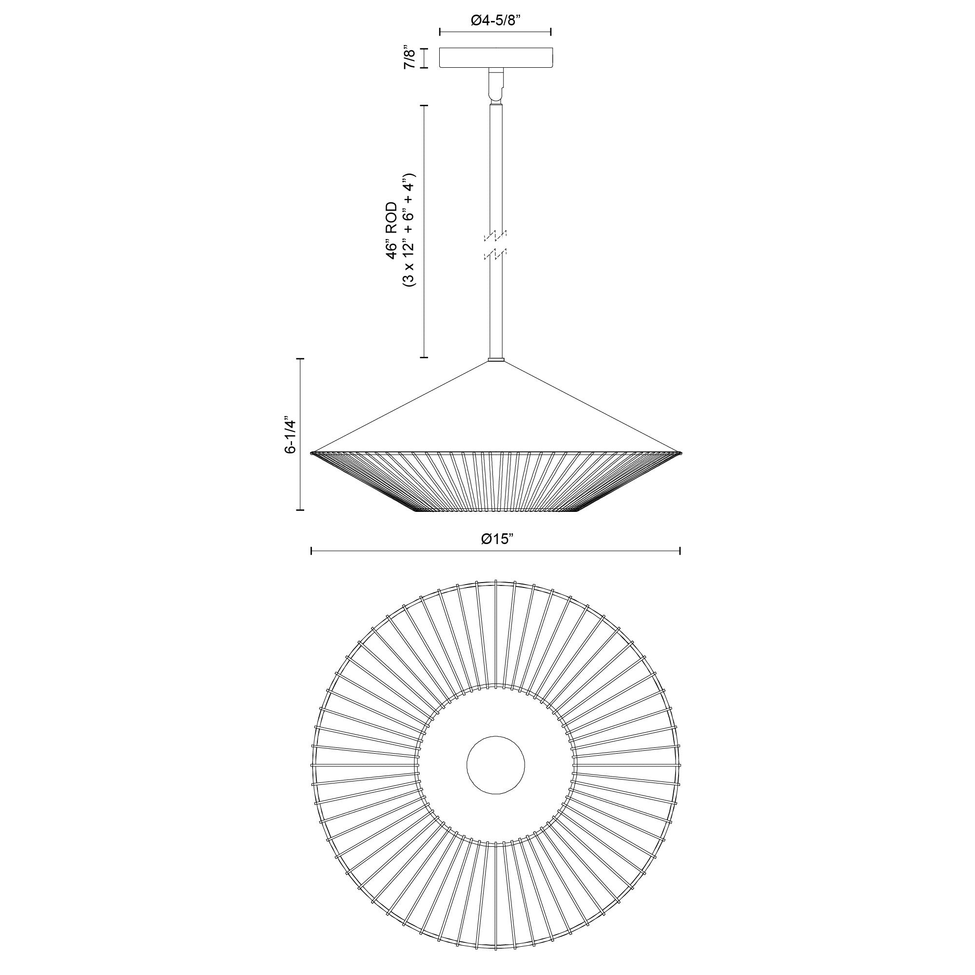 Specification Banner - Medium - Dafne Pendant Light