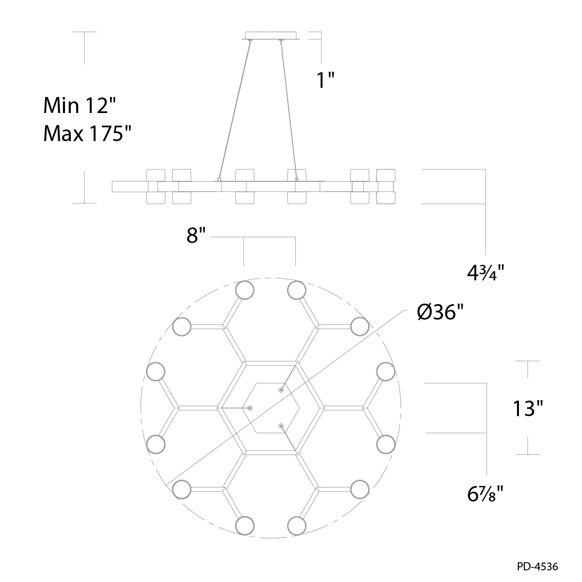 Specification Banner Dashe Chandelier