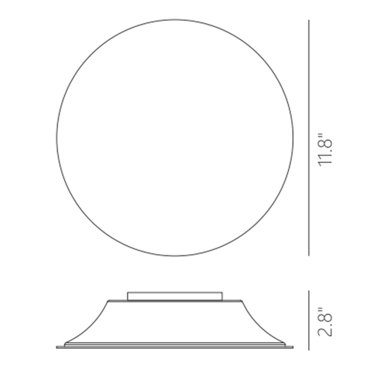 Specification Banner Eclipse Wall Sconce Large