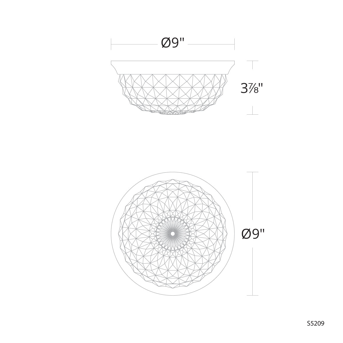 Specification Banner - Small - Genoa Flush Mount