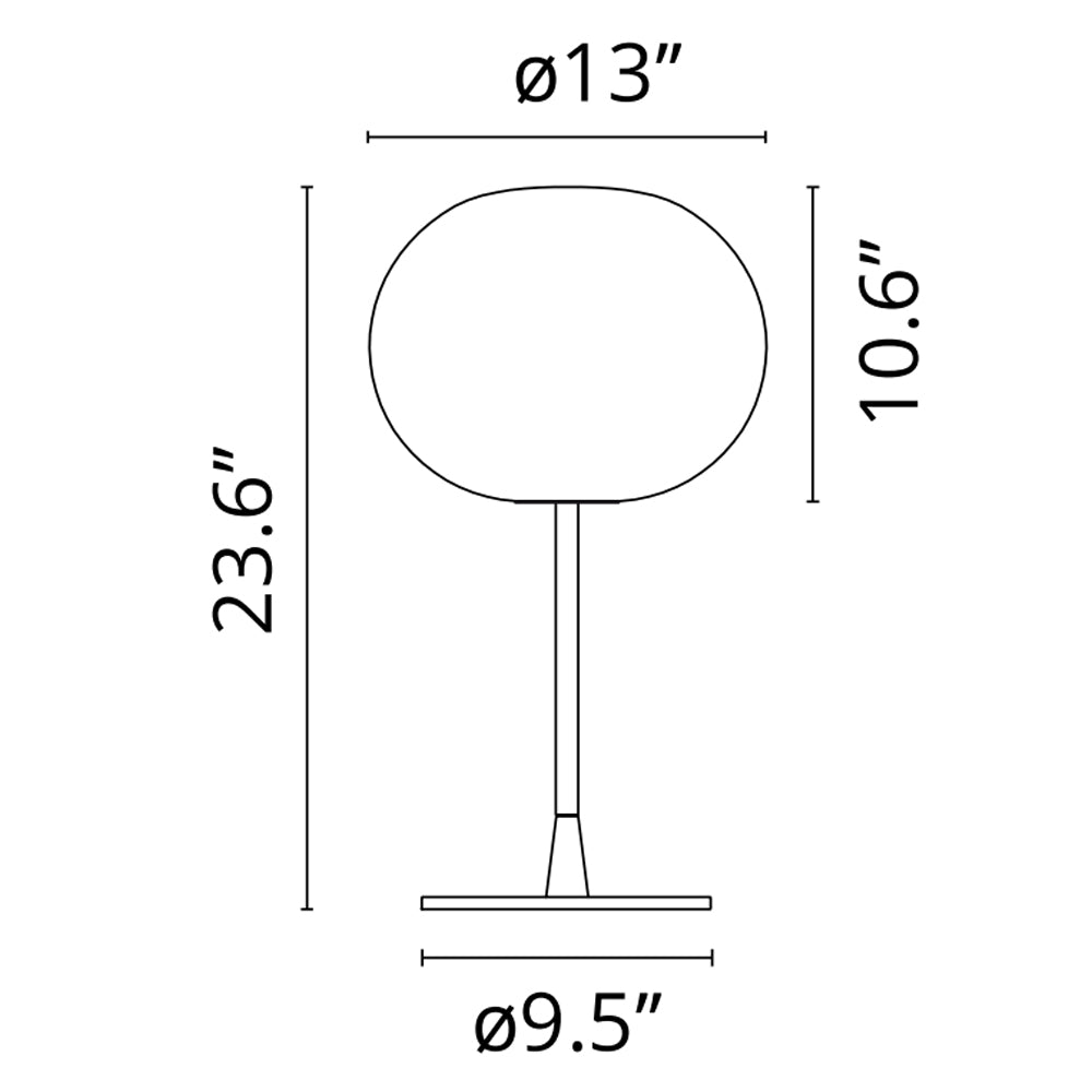 Specification Banner Glo-Ball Table Lamp Large