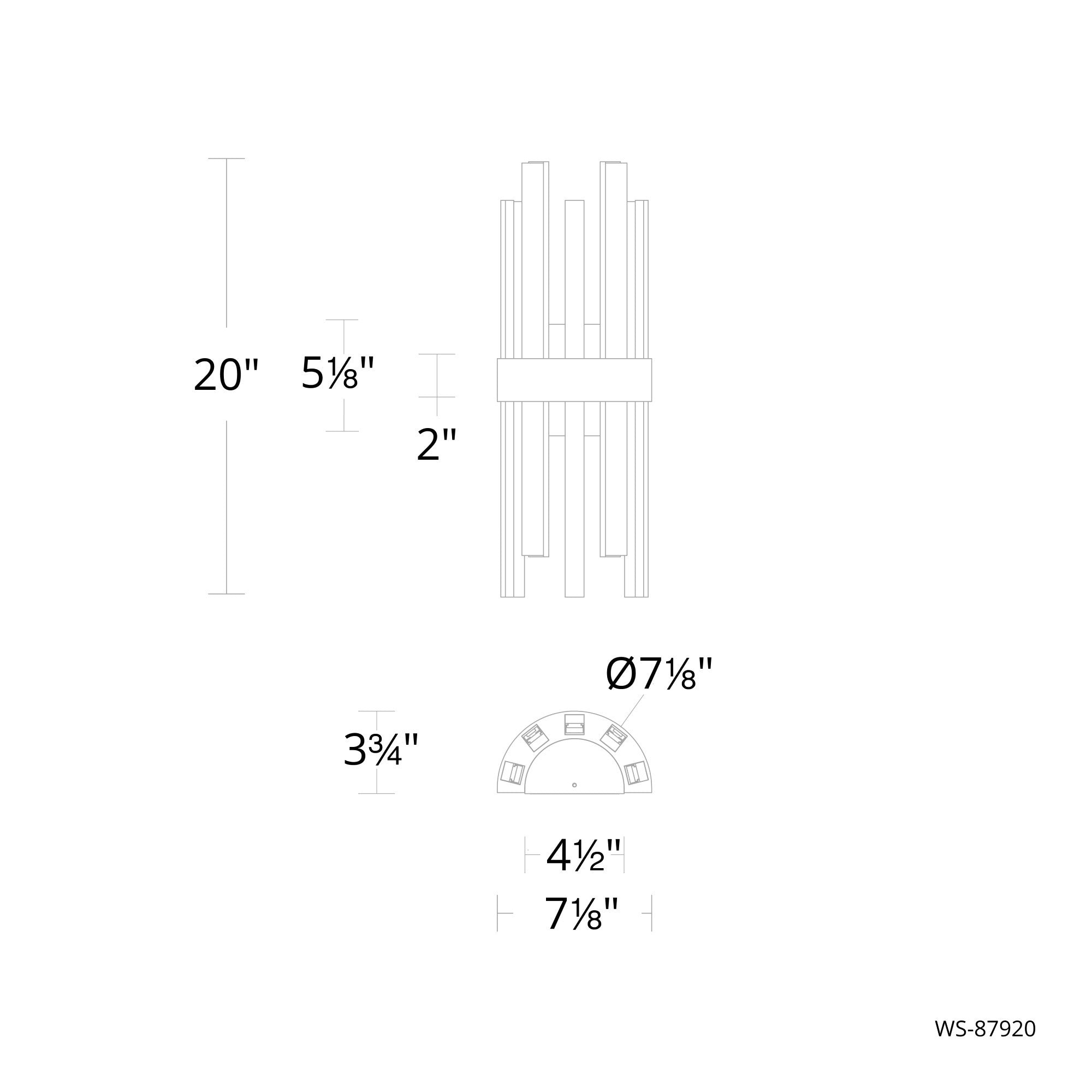 Harmonix Wall Sconce Specification Banner