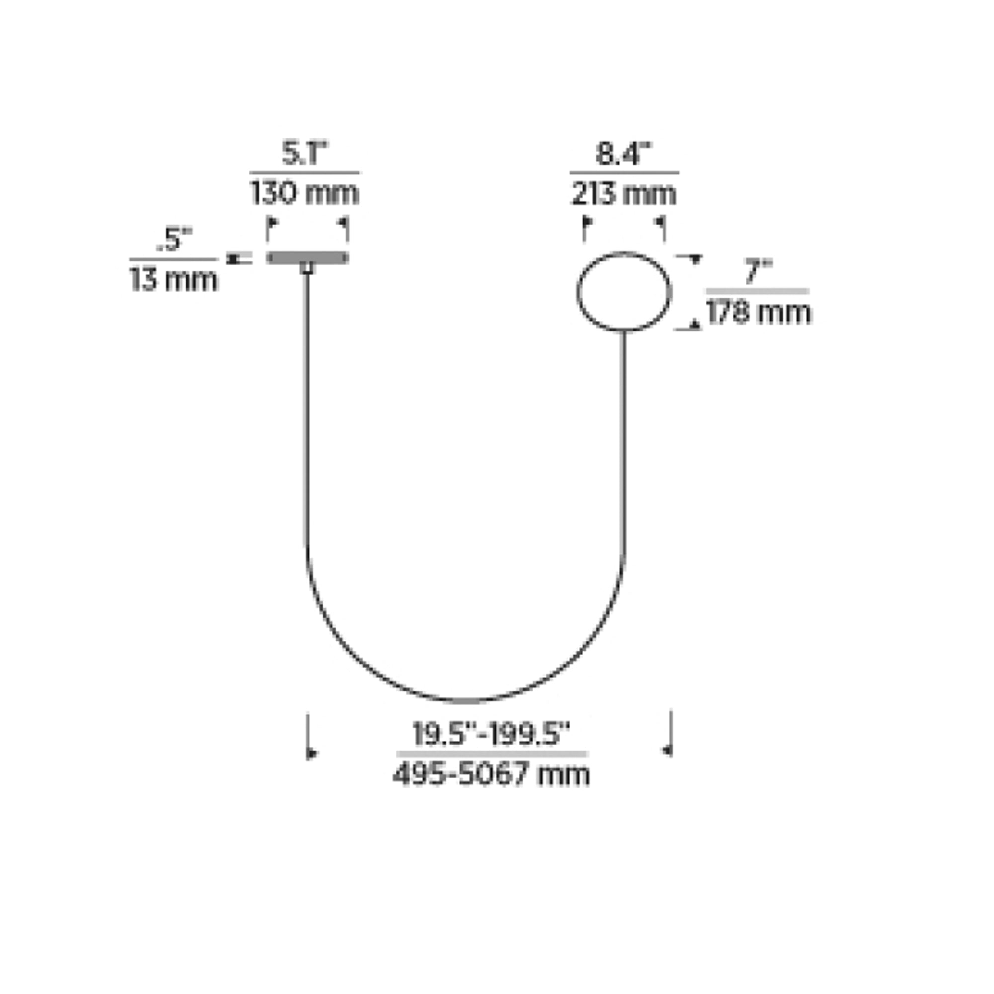 Specification Banner Helium Chandelier Medium 1 Light