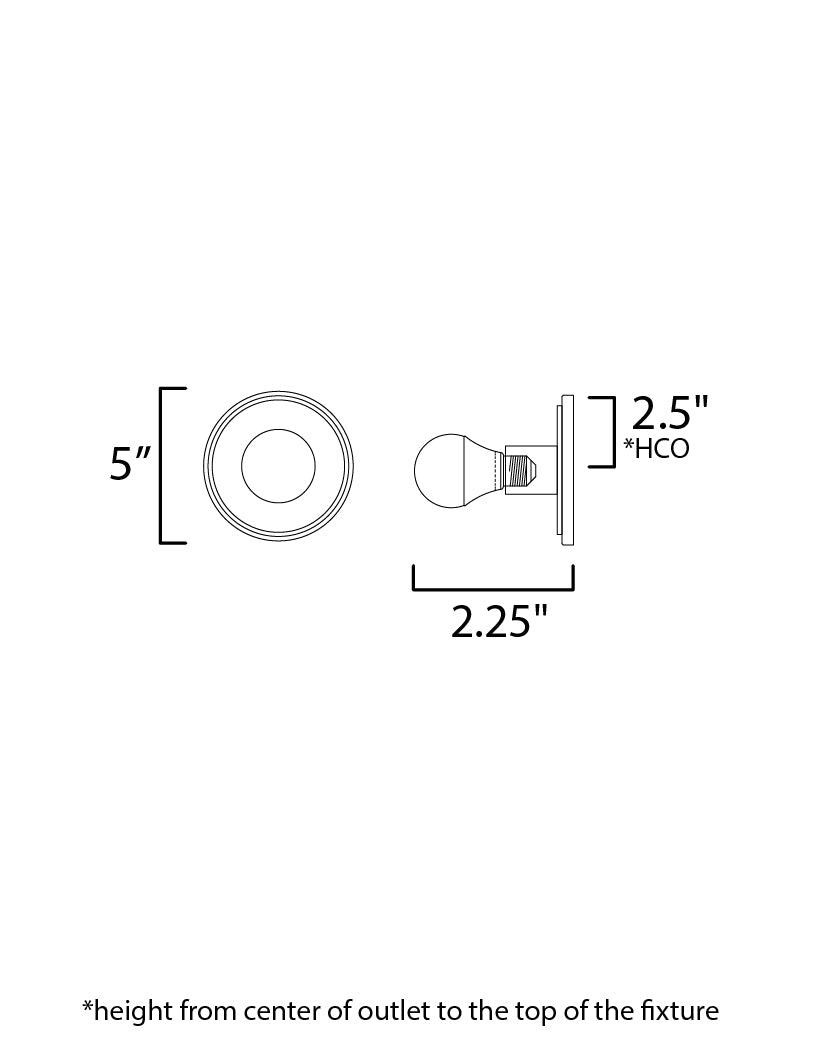 Specification Banner Hollywood Wall Light