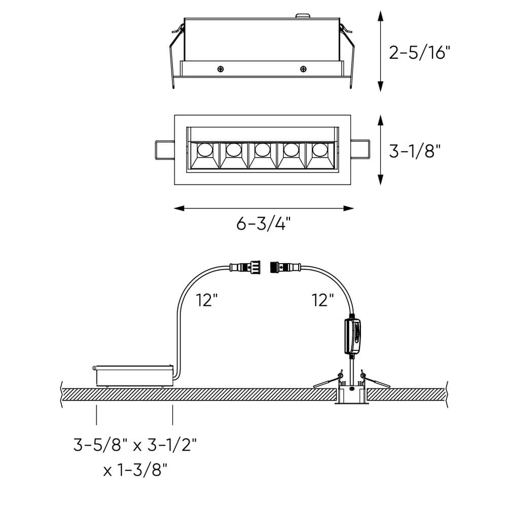 MSL5G-CC-Multi-Spot Directional Recessed Downlight Specification Banner