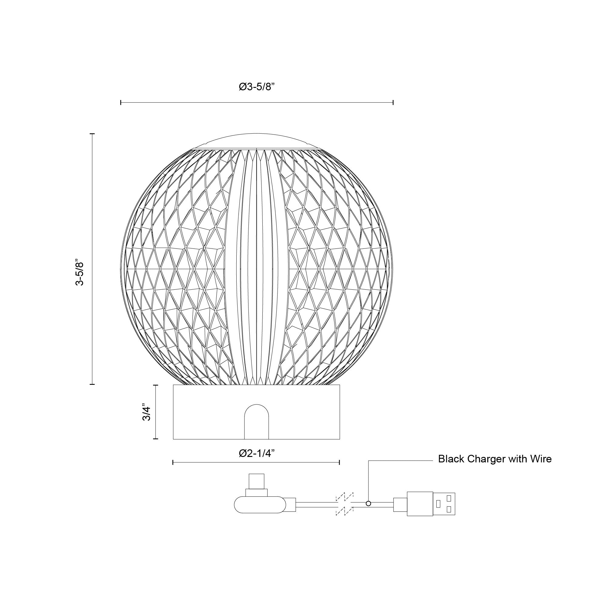 Specification Banner Marni Portable Table Lamp Small 