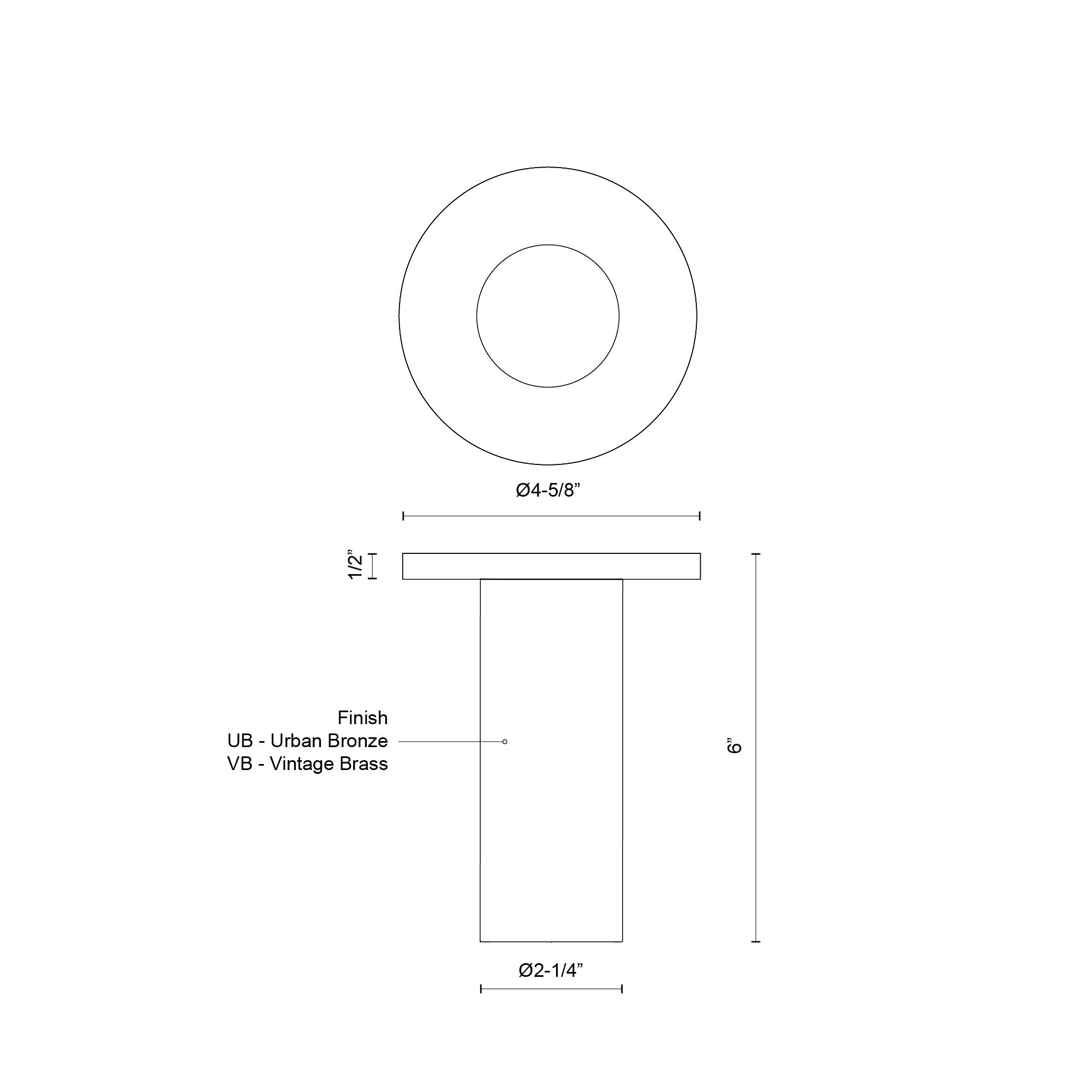 Specification Banner Mason Ceiling Light
