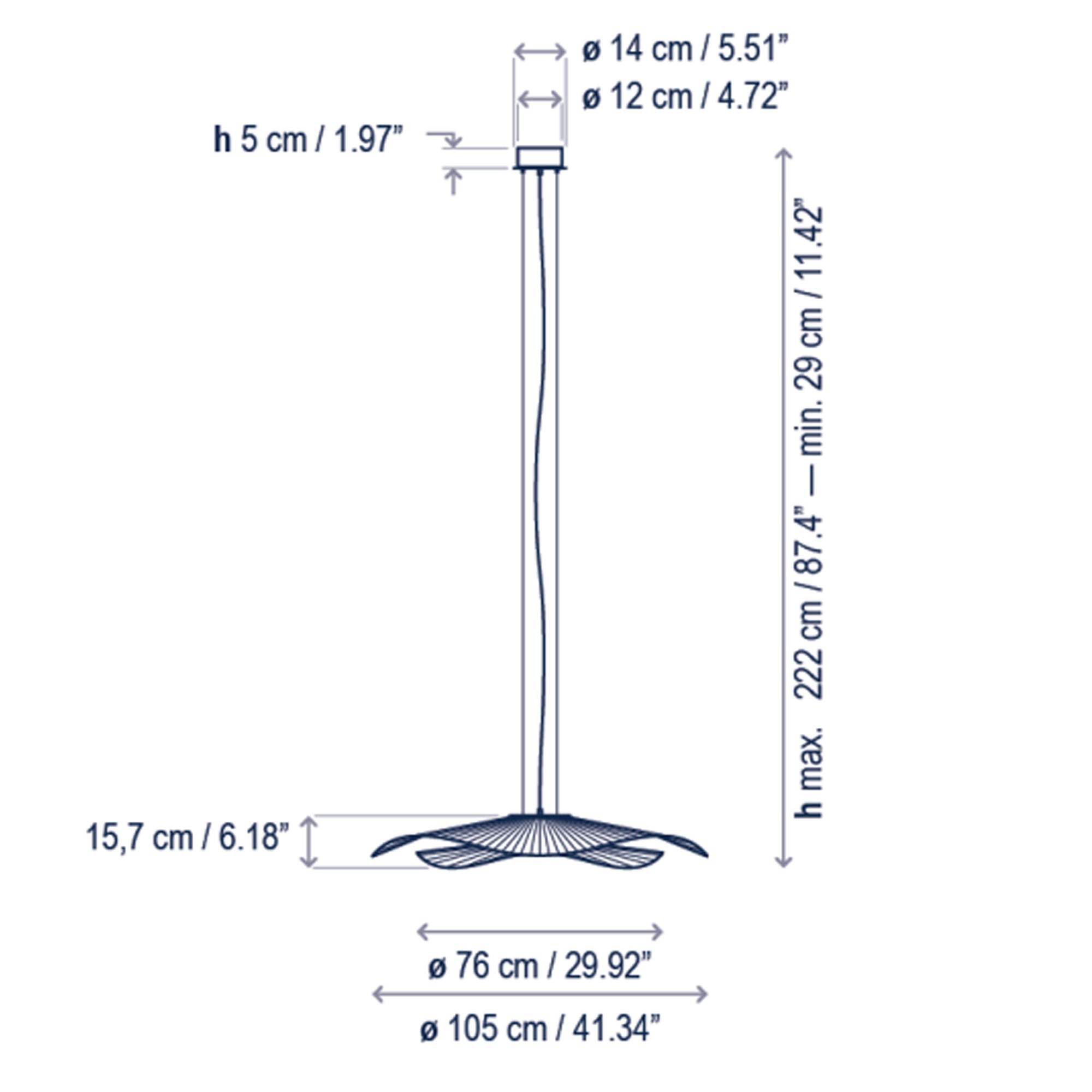 Specification Banner Mediterrania Two Tier Pendant Light