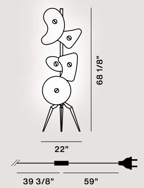 Orbital Floor Lamp