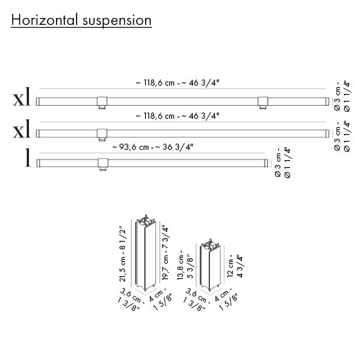 Specification Banner Paralela Horizontal Suspension