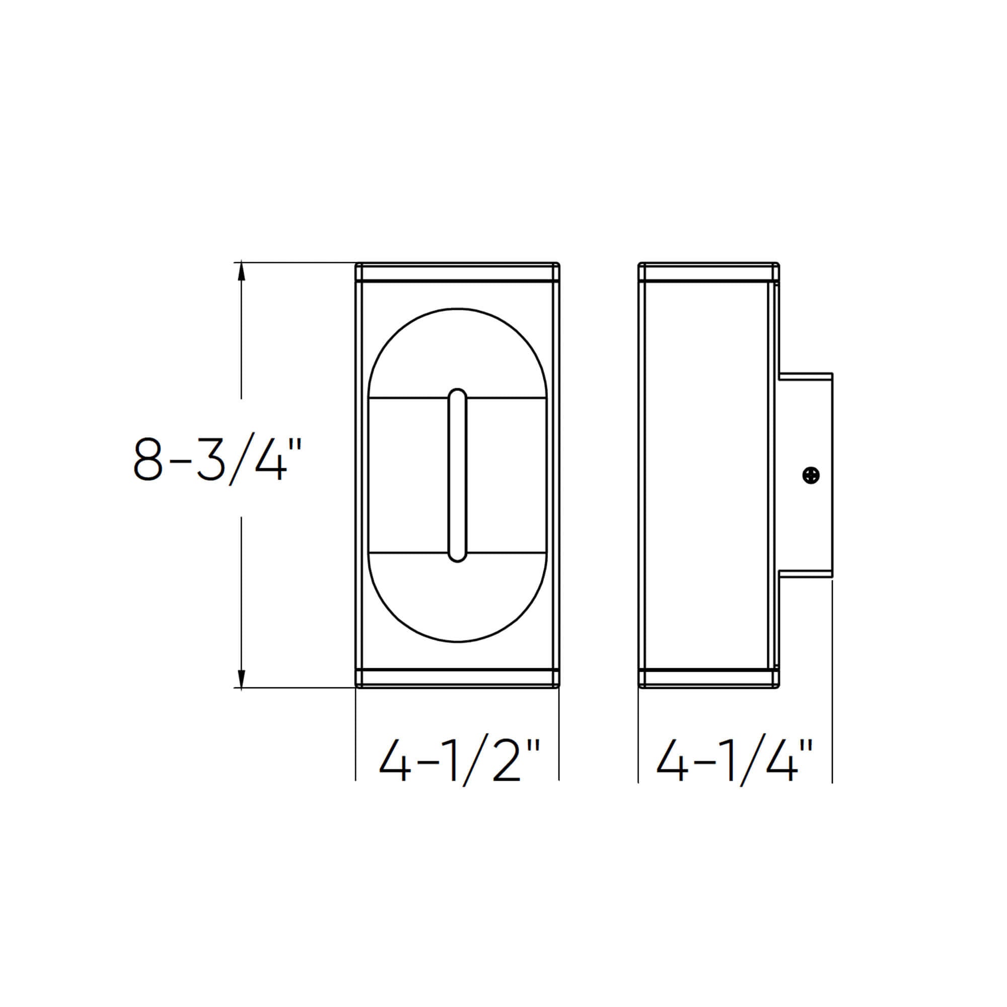 Specification Banner Pinpoint Wall Light - Small