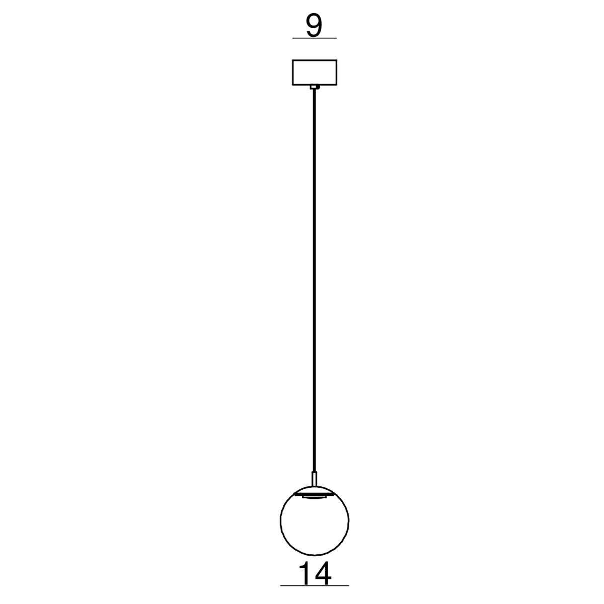 Specification Banner Pit Single Pendant Small