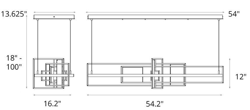 Specification Banner Summer LED Linear Suspension