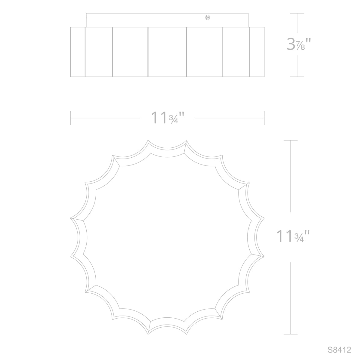 Specification Banner -Small - Tarte Flush Mount