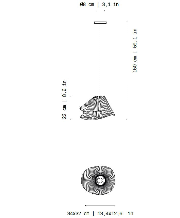 Specification Banner - Tempo Vivace Suspension Small LED Bulb