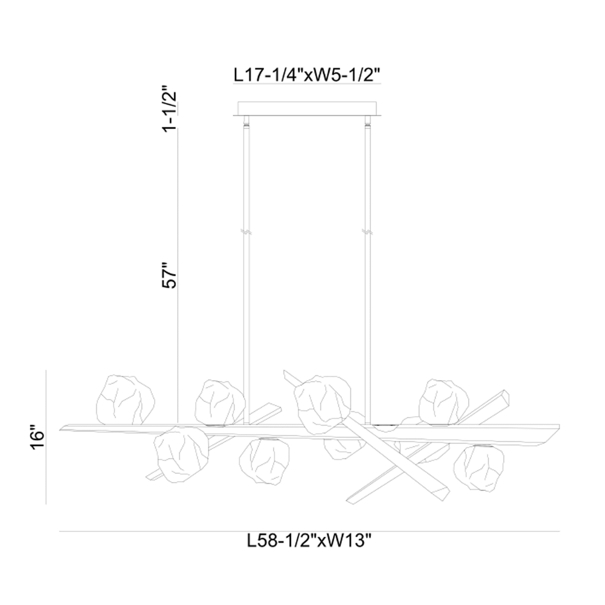 Specification Banner Thorah LED Linear Suspension