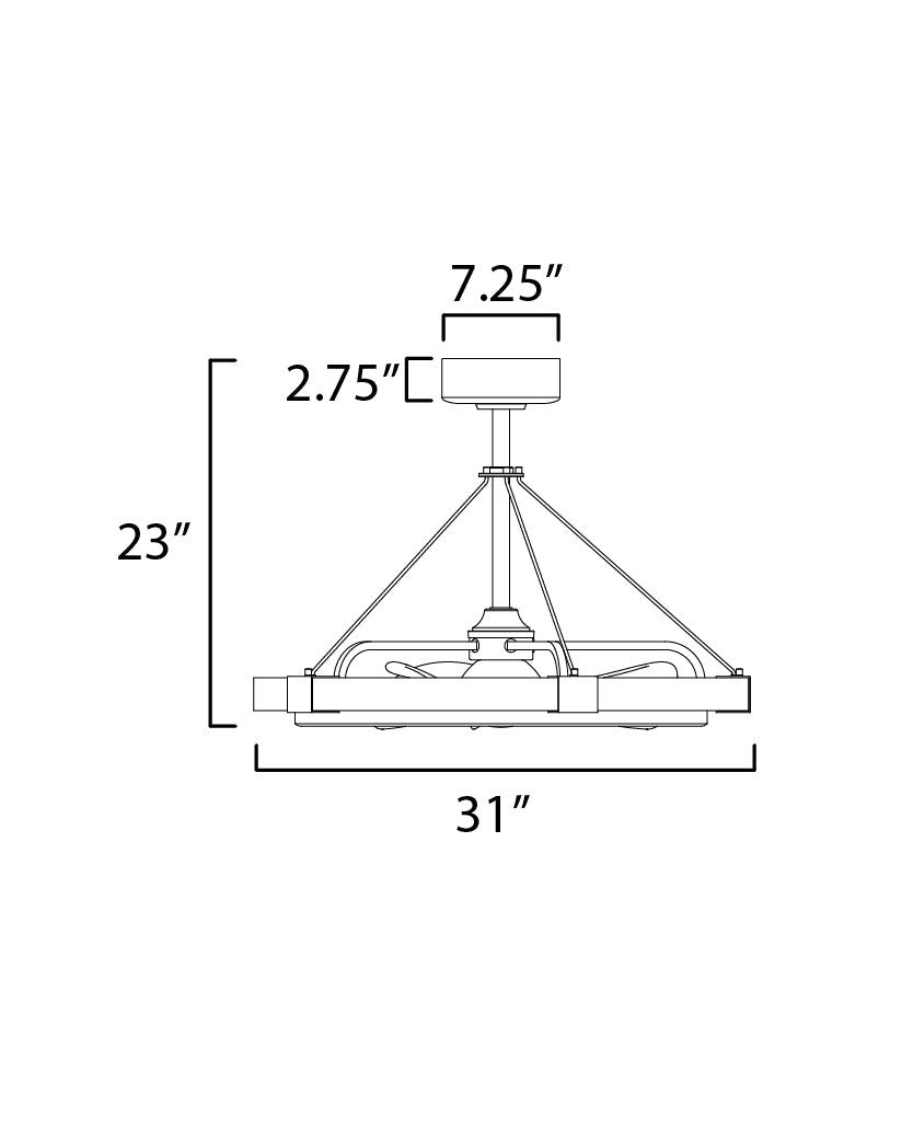 Specification Banner Timber Wi Fi-Enabled LED Fandelight