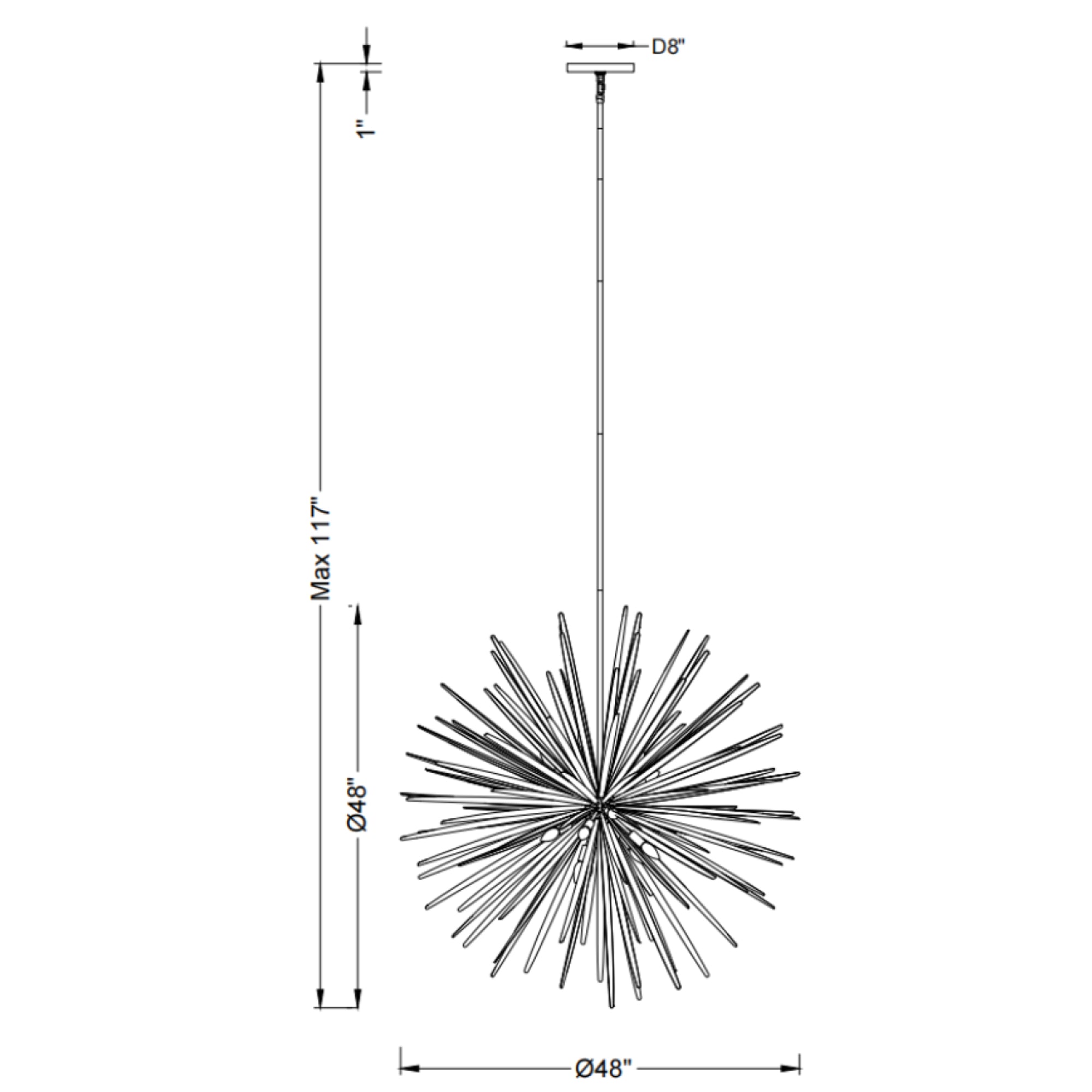 Specification Banner - 14 Lights - Trapani Chandelier