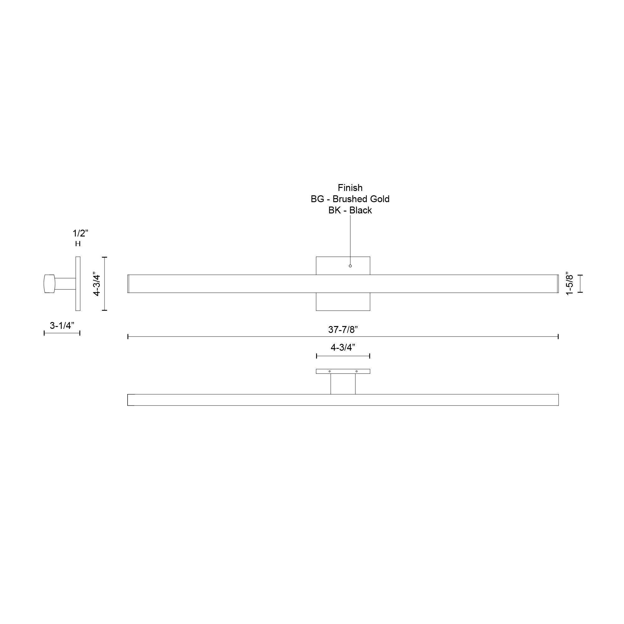 Specification Banner Vera Vanity Light Large