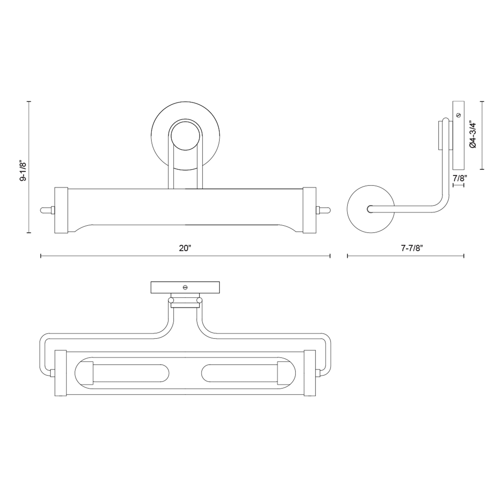 Specification Banner Wynwood Picture Light Small