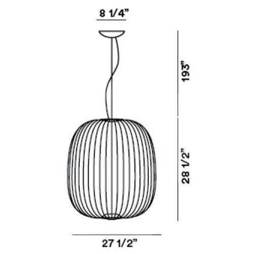 Specification Banner Spokes 2 Pendant Large