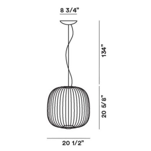 Specification Banner Spokes 2 Pendant Medium