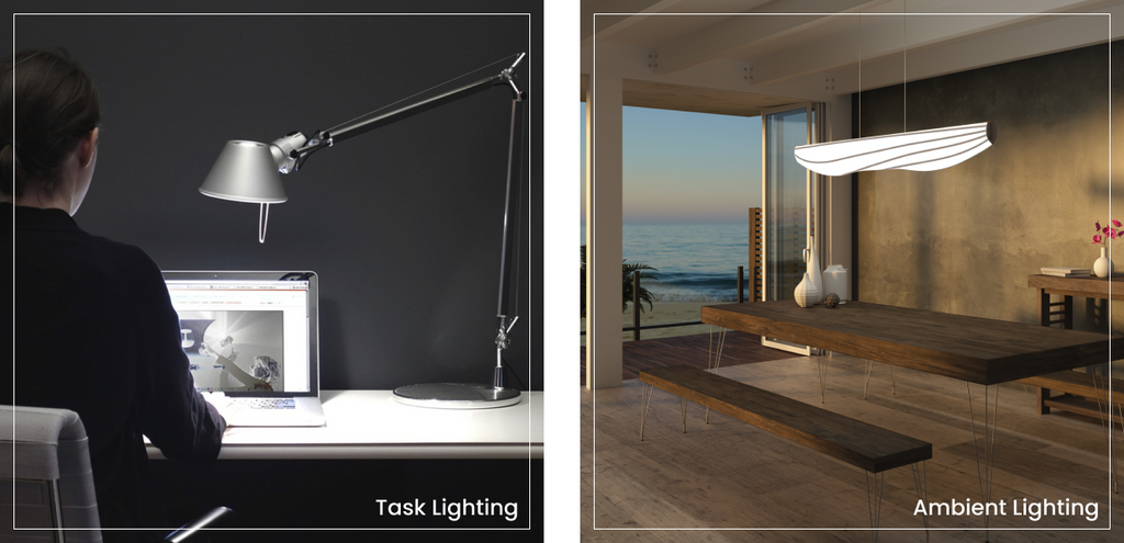 Task Lighting vs Ambient Lighting