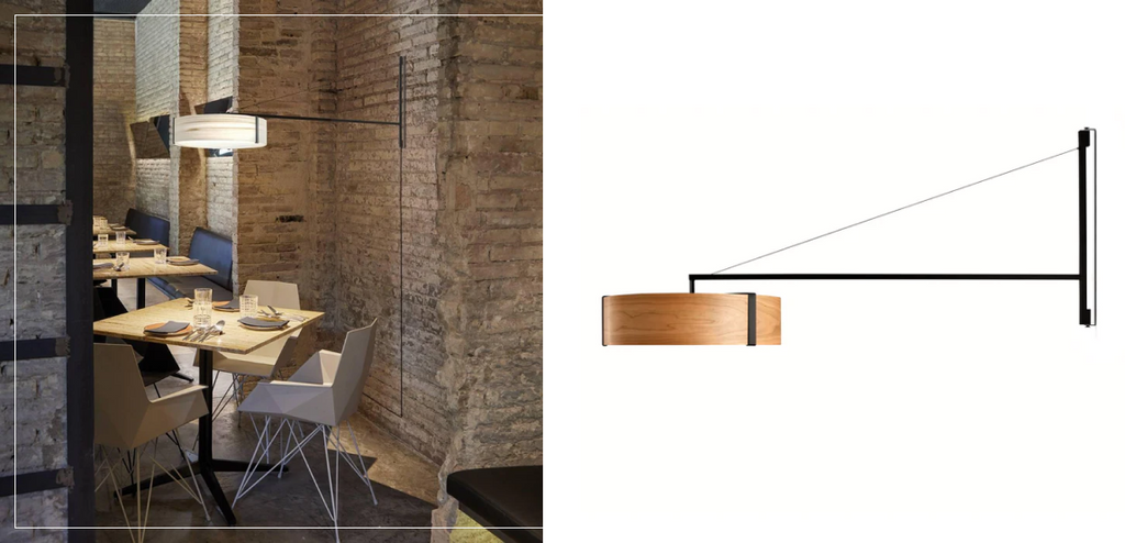 Thesis LED Wall Sconce By LZF Lamps